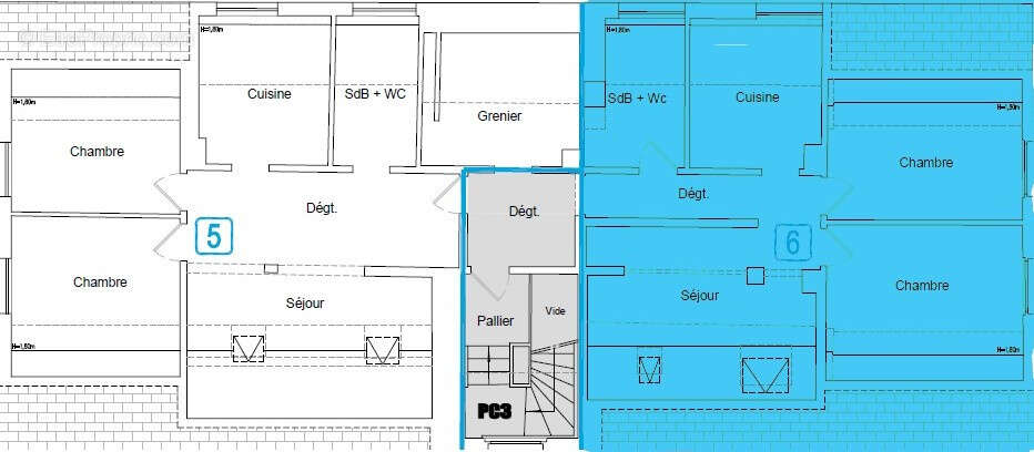 Appartement à WITTELSHEIM