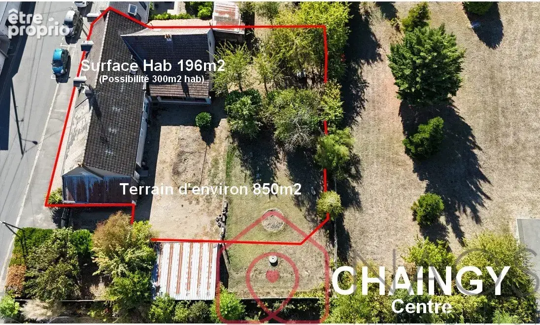 Chaingy - Centre-bourg -  Longère atypique de 196m2 habitables - photo 1