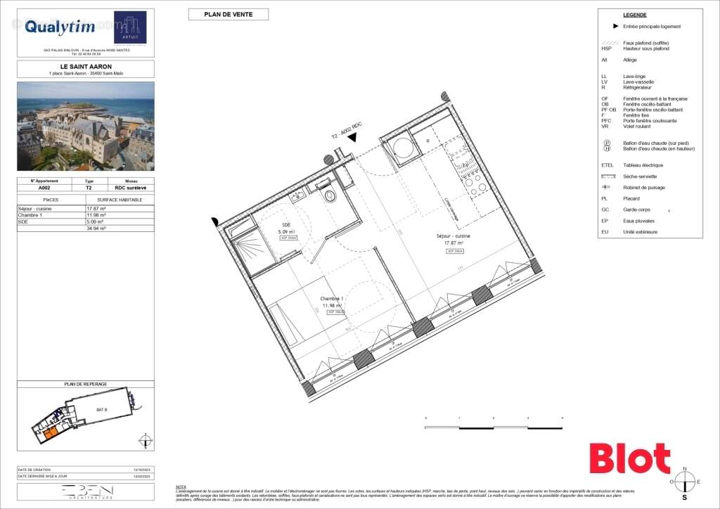 Appartement à SAINT-MALO