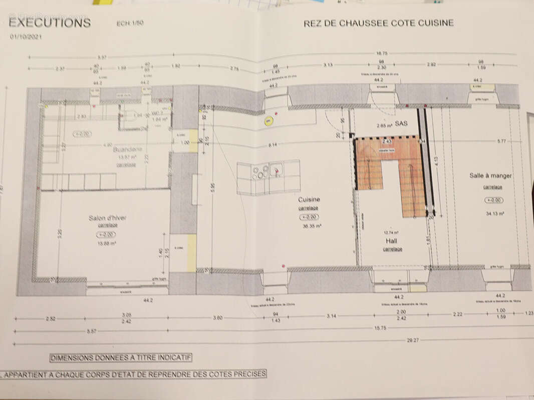 Maison à LE TEILLEUL