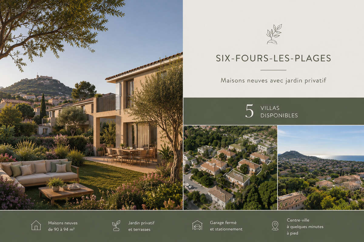 Maison à SIX-FOURS-LES-PLAGES