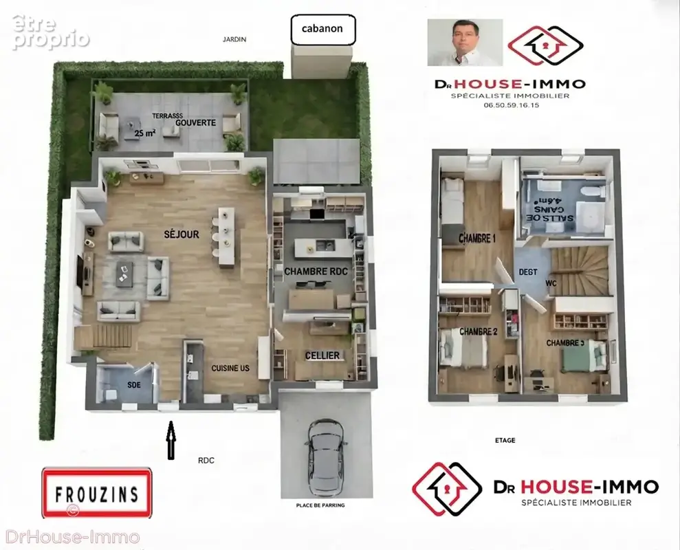 Maison 5 pièces 101 m² à vendre à Frouzins (31270) - photo 135