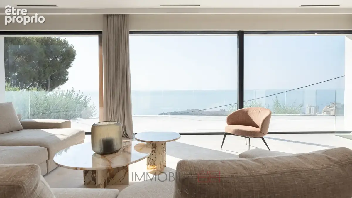 Villa contemporaine d'exception - vue mer panoramique aux portes de monaco - photo 3