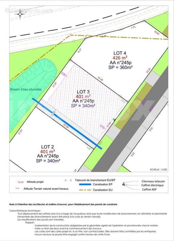 Lot3 - Terrain à SAINT-MARS-LA-JAILLE