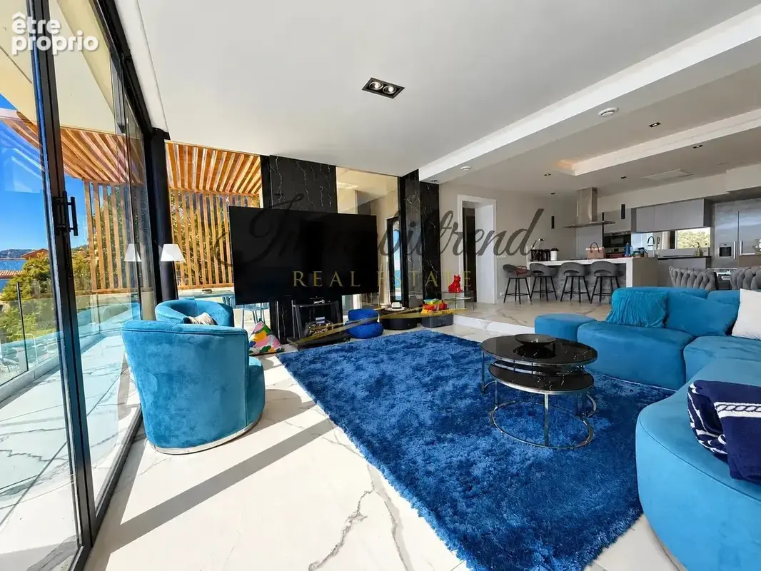Villa de luxe contemporaine vue mer panoramique – proche monaco – terrasses et piscine - photo 2