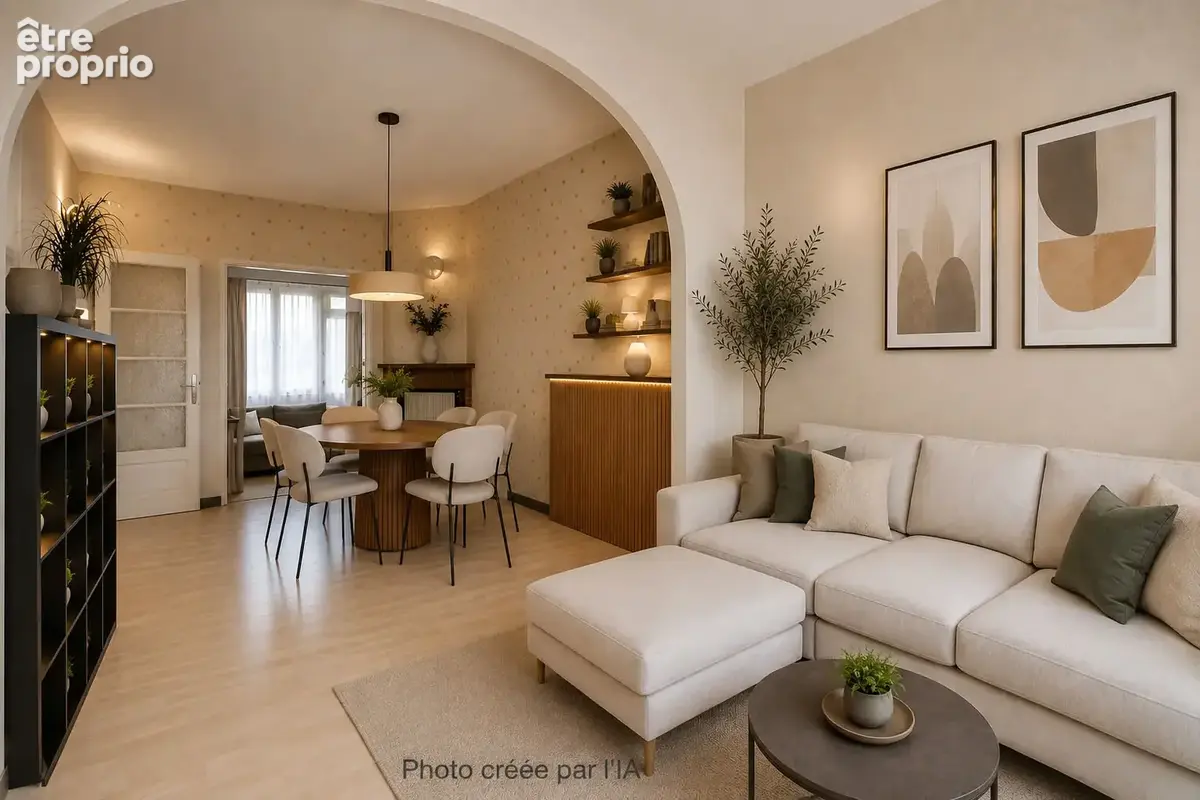 Maison Lomme 103 m2, garage, 4 chambres, grand jardin - métro - photo 4
