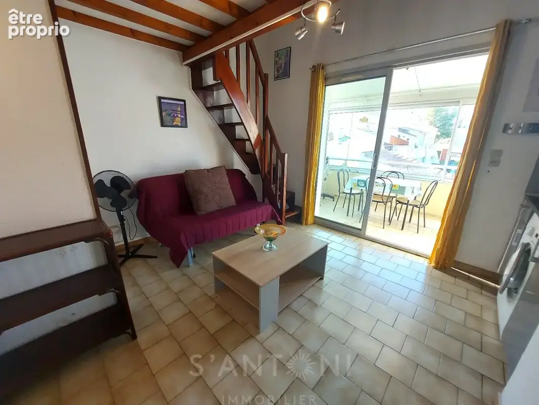 6 couchages, cabine, mezzanine, parking, piscine, loggia, 200m de la mer - photo 12