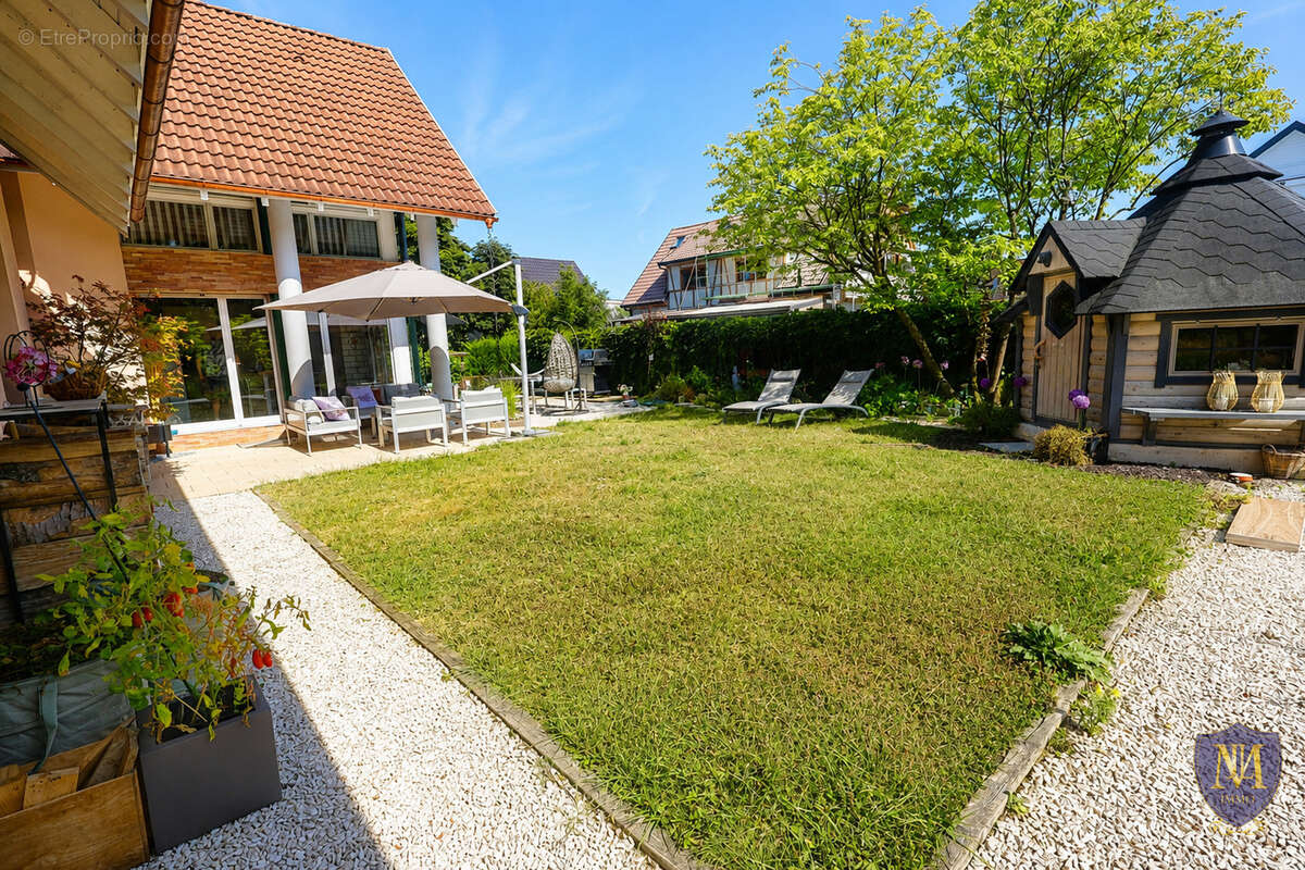 Saint-louis au calme proche frontière avec vue sur la nature magnifique maison d'architecte de 269 m2 - photo 19