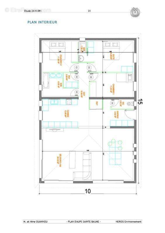 Terrain  2000 m2 PC accorde - photo 5