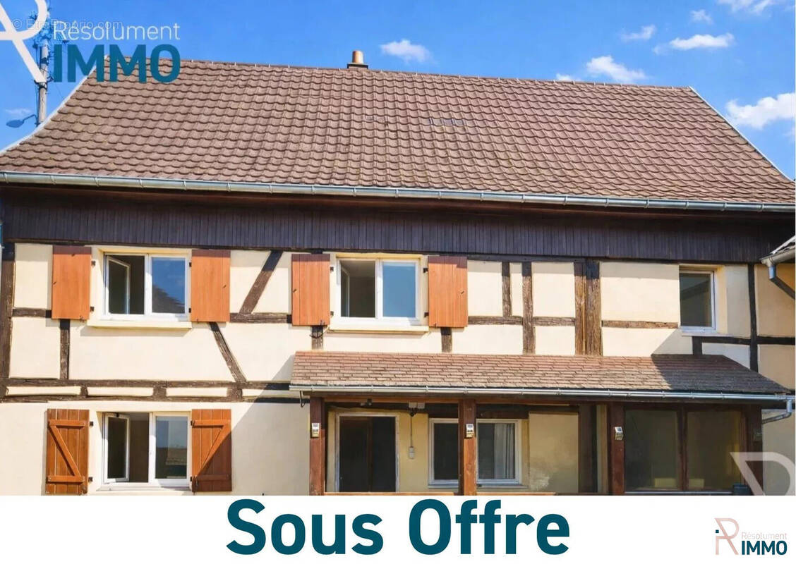 Maison à SAINTE-CROIX-EN-PLAINE