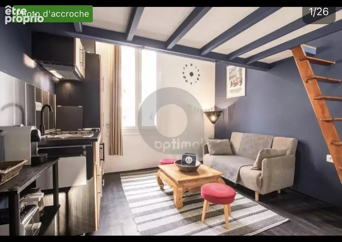 Photo Appartement à Roquebrune-Cap-Martin au prix de 125 000€