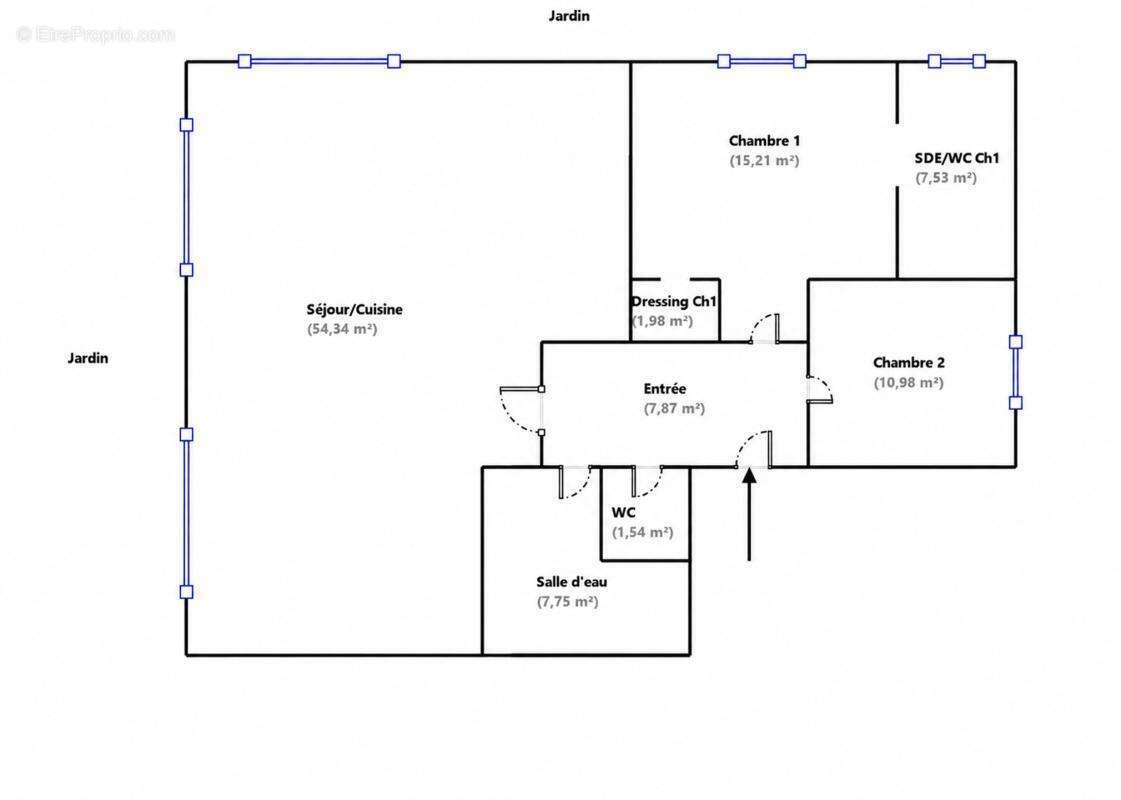 VILLEFRANCHE-SUR-MER  Appartement-villa de 107 m² avec plus de 300 m² de jardin - photo 17