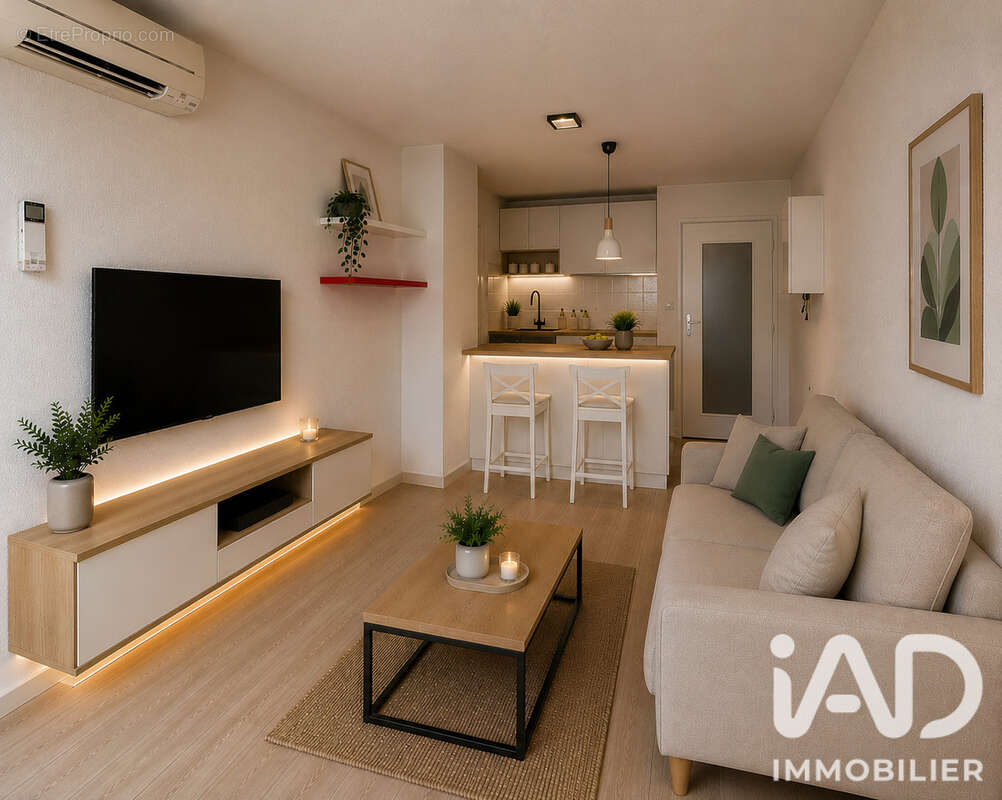 Appartement 24 m² à Sete  - photo 2