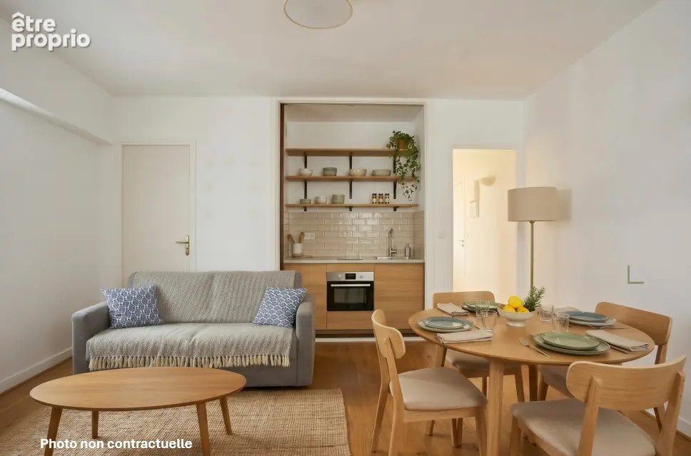 Studio de 31 m² avec grand balcon - photo 3