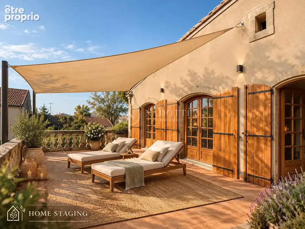 Superbe bâtisse  de 150m² sur jardin clos  à CAVAILLON. - photo 4