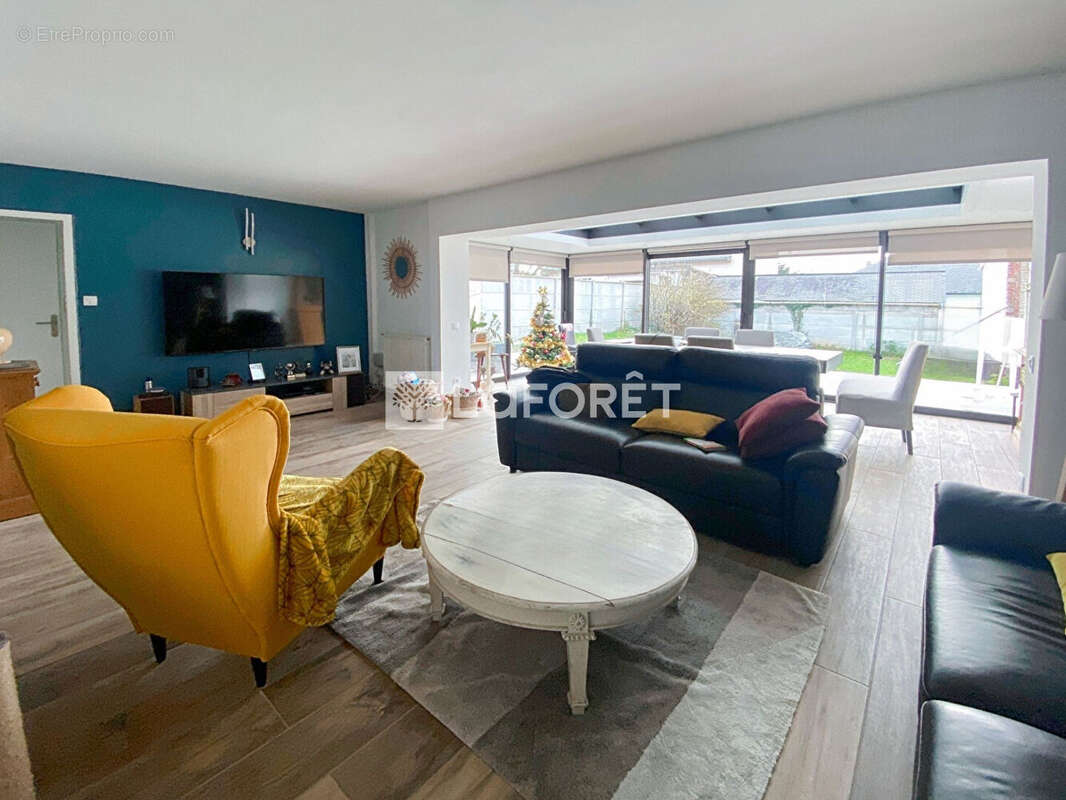 Maison le havre 4 pièces 98 m2 sainte cecile - vie de plain pied - photo 2