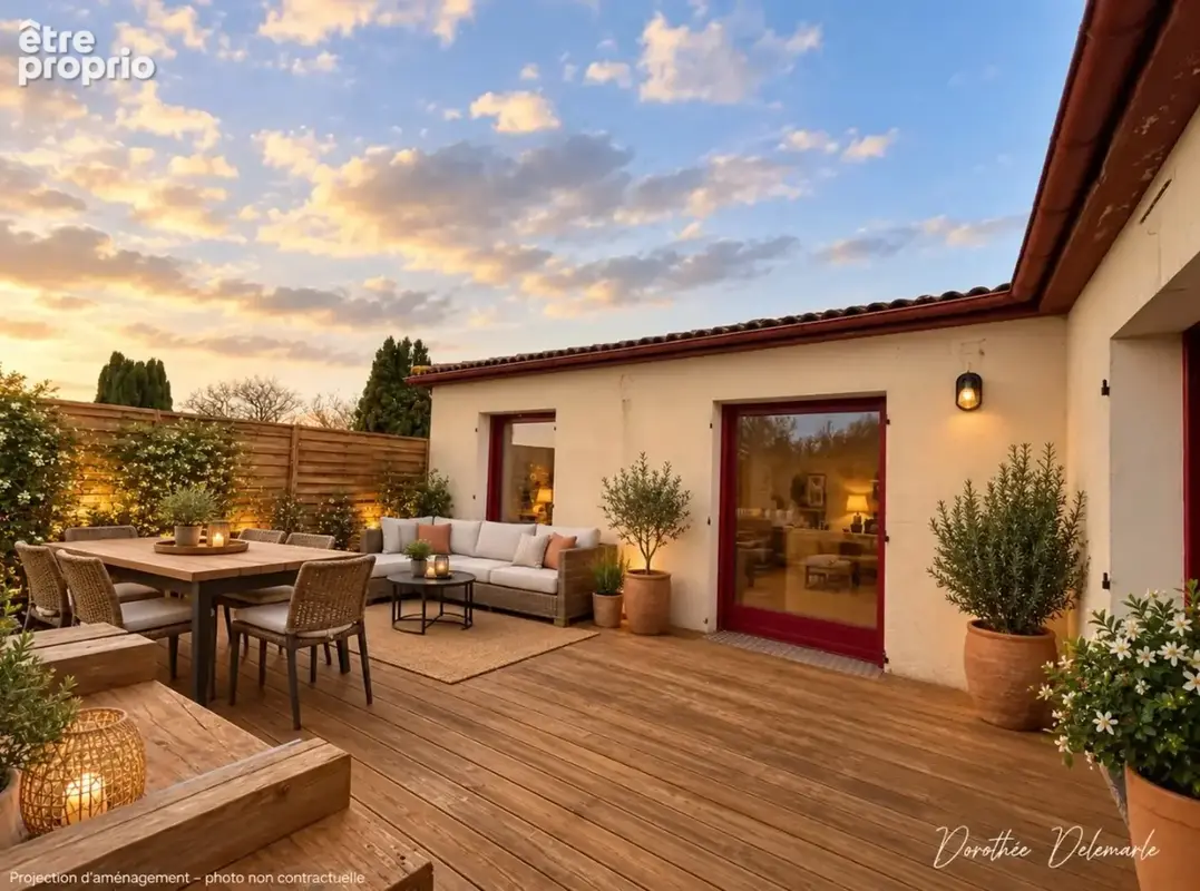 Maison à vendre 4 pièces saint jean d'angely (17) cœur de ville – maison avec jardin et sous-sol total – fort potentiel - photo 13