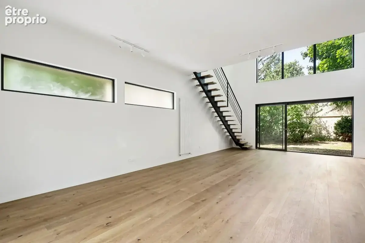 Frais de notaires reduits - maison d'architecte récente - bas de chatou 8mn rer a - dpe a - photo 2