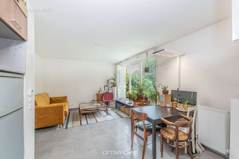 Mairie des lilas -  immeuble 2012 - appartement 3 pièces - 2 chambres– 53 m² – - photo 2