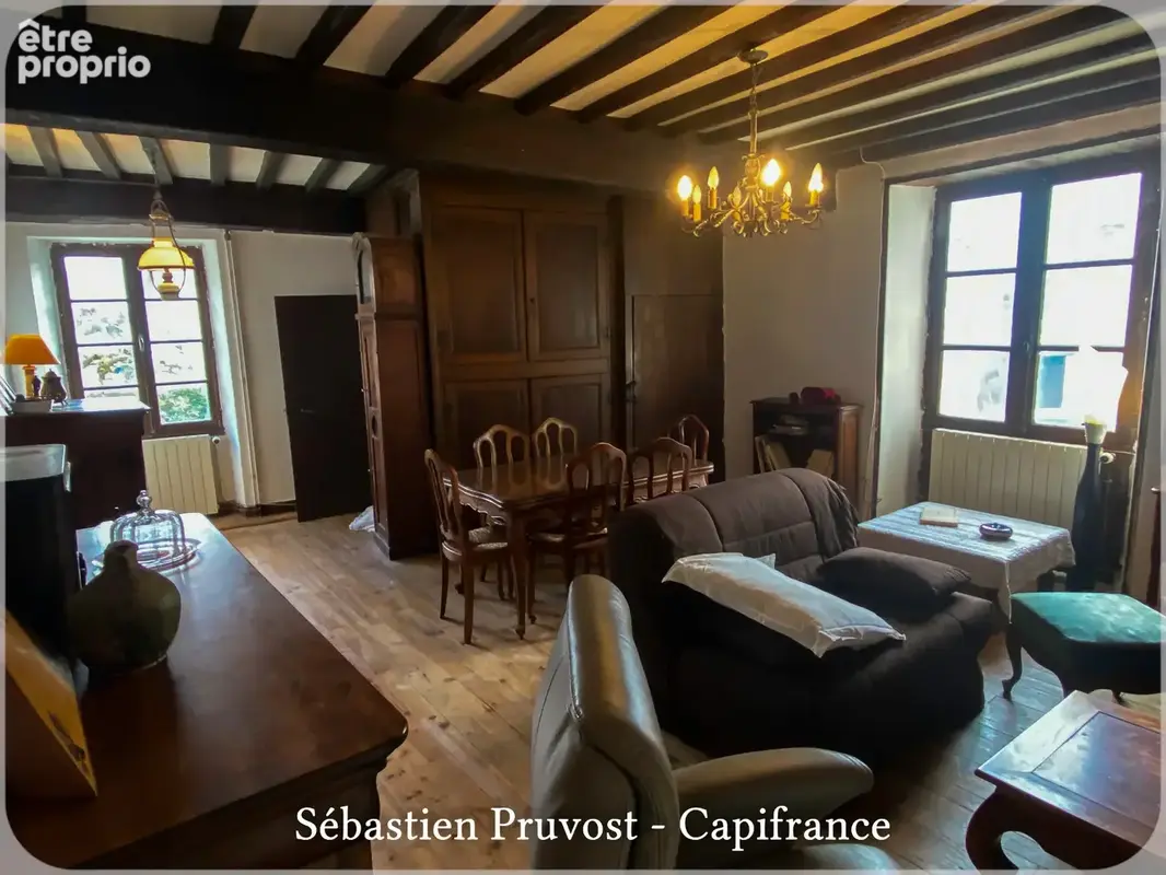 Maison à vendre 6 pièces SAINT JEAN DE COLE (24), trois chambres, 140m2 habitables, au coeur du village touristique - photo 4