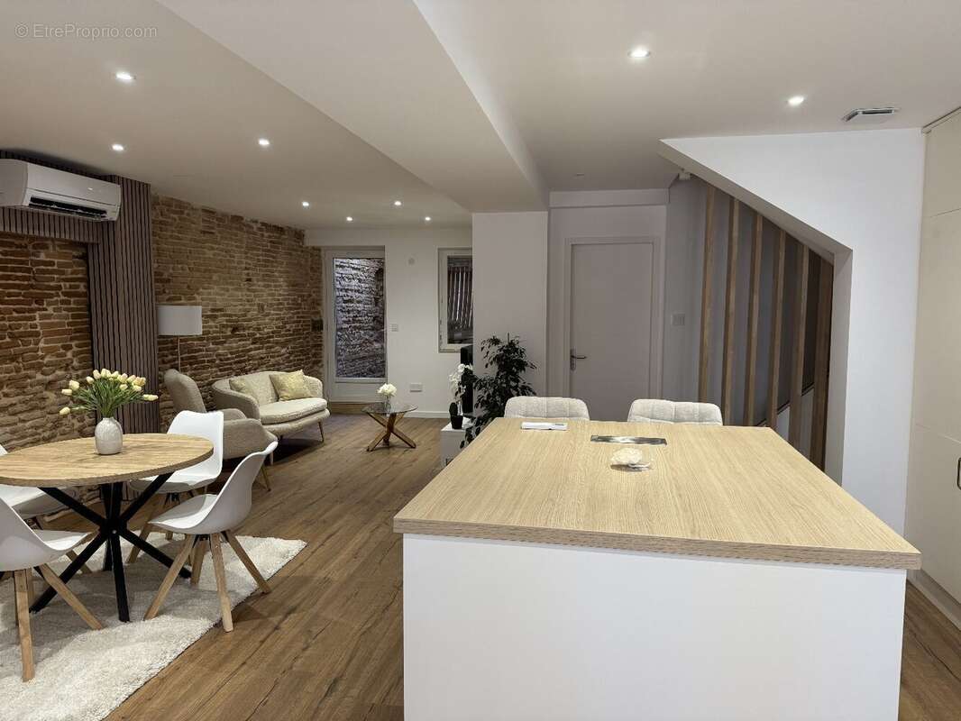 Maison de ville coeur baziege - photo 5