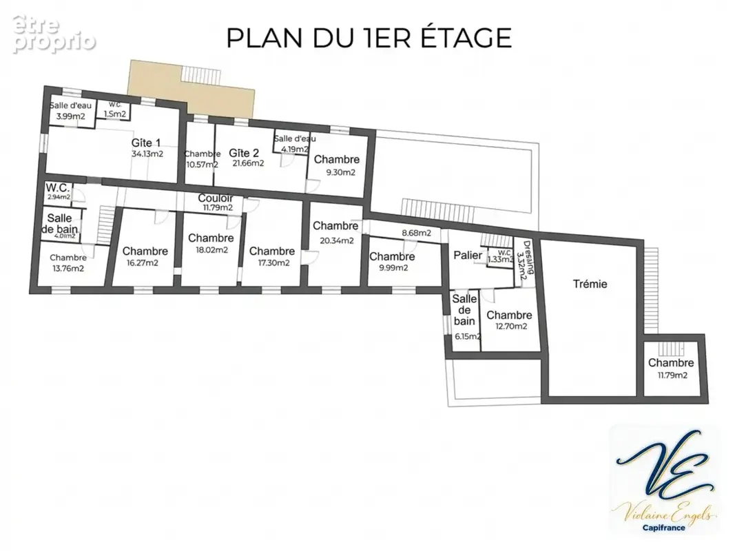 Domaine de caractère – 46 ha, mas en pierre, vignoble bio AOC, gîtes et piscine – Minervois - photo 26