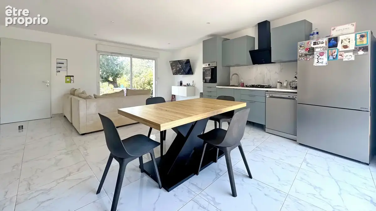 Maison individuelle récente 3 pièces de 72m2 avec garage et jardin - photo 3