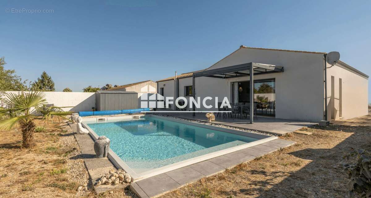 Chambon - maison contemporaine de plain-pied avec piscine - photo 14