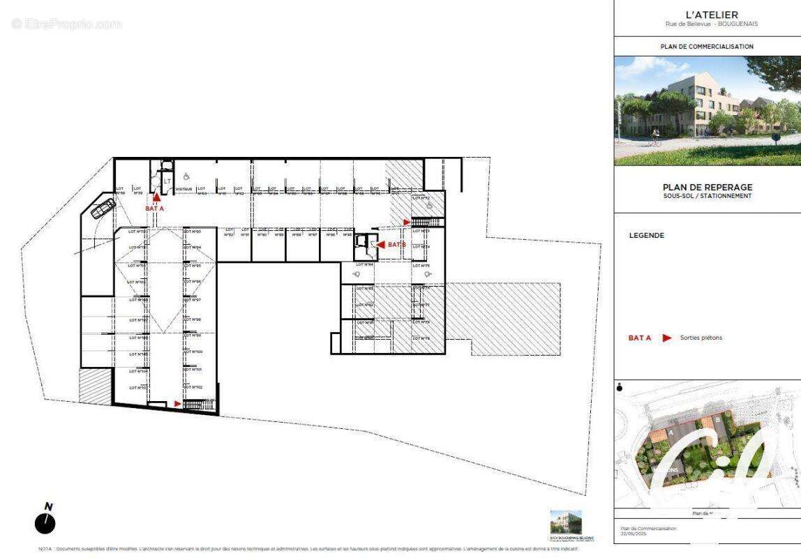 Parking  BOUGUENAIS 14 400 Euros - photo 2