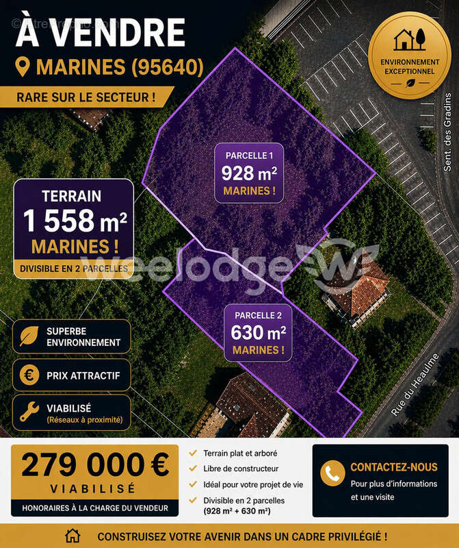 Terrain à MARINES