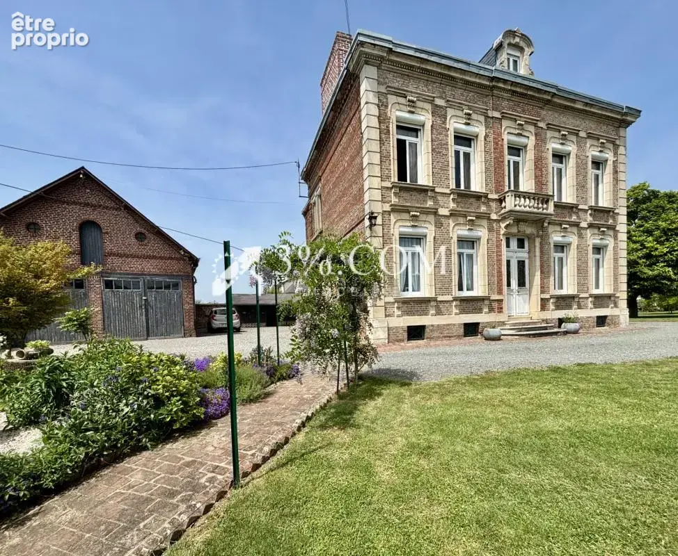 Oisemont : superbe maison de maitres renovee 245m2 hab - dpe - photo 2