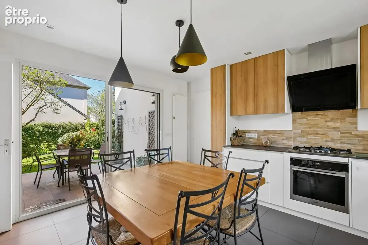 Exclusivite chatou - maison contemporaine de 190  m² - terrain 706 m² - sous-sol - au calme- lumineux - sans vis a vis - photo 7