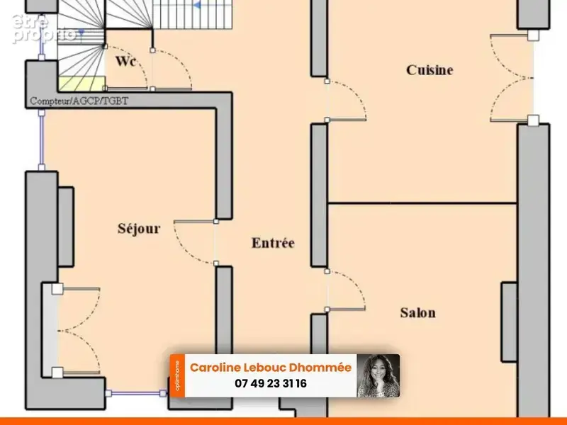 Centre ville de Belleme 155m² jardin ! - photo 16