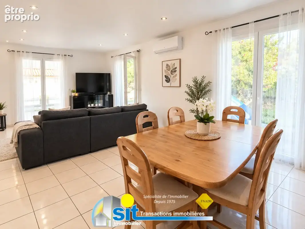 Villa100m2 habitables avec piscine - CHONAS L'AMBALLAN - photo 8
