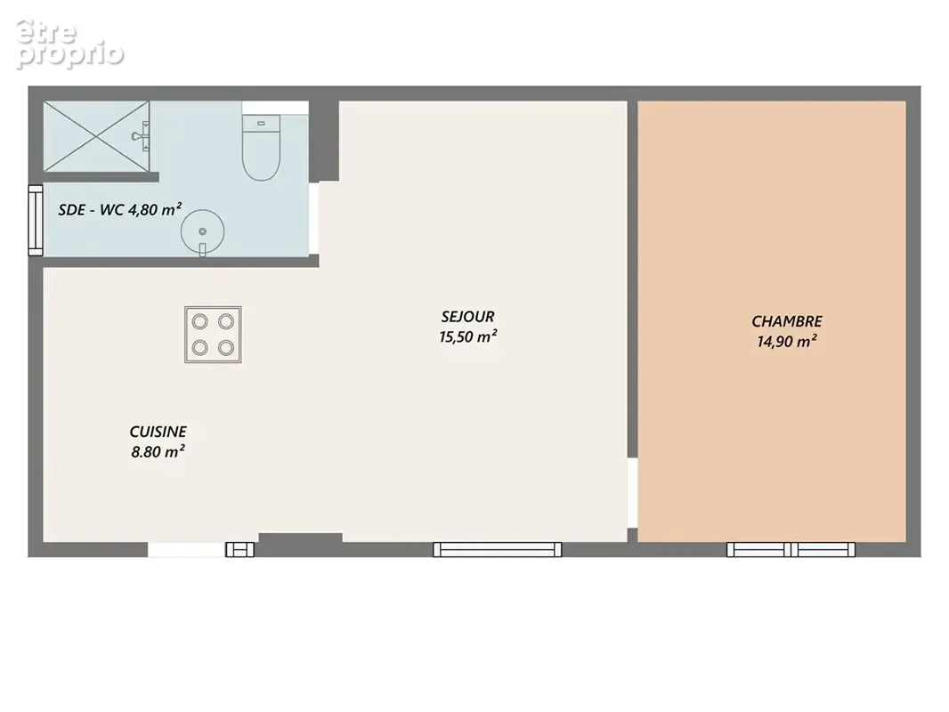 Maison Entraigues Sur La Sorgue 5 pièce(s) 174 m2 et appartement T2 indépendant 44 m² - photo 15