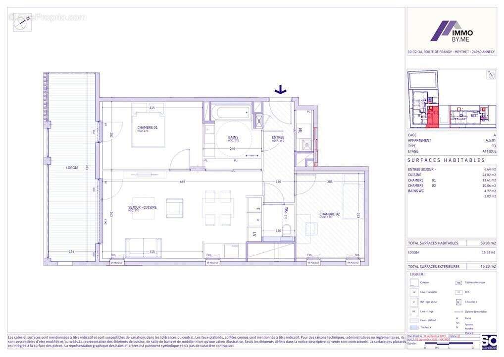 Appartement à MEYTHET