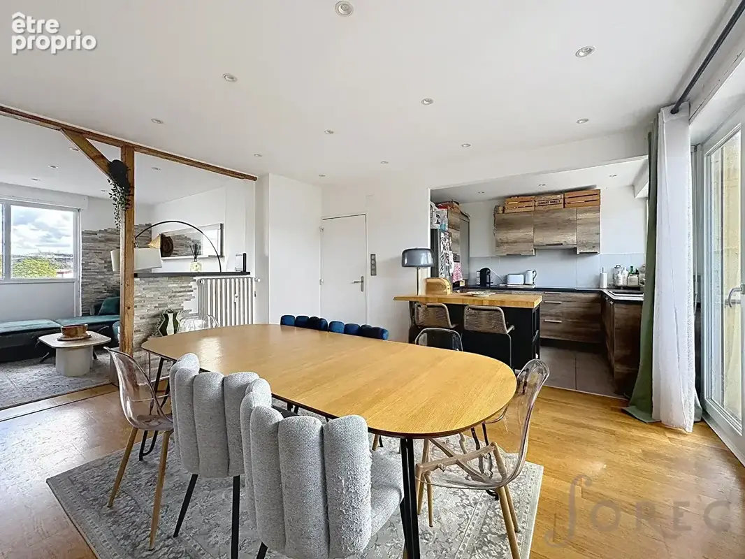 F4 de 74 m², 2 chambres, Parfait état avec extérieur, Longeville-lès-Metz - photo 2