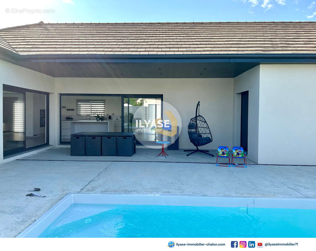 Maison 4 pièces 130 m2  3 ch dont 1 suite parentale  piscine - photo 22