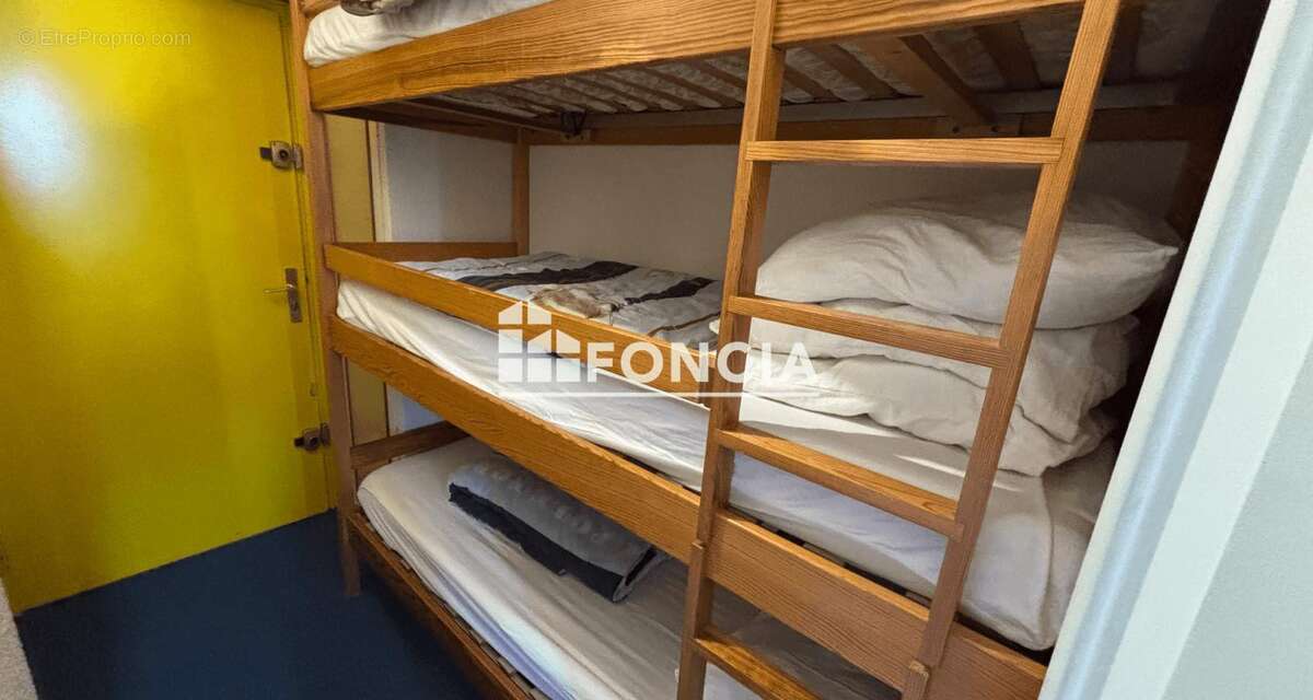 La foux d'allos, ski aux pieds studio plein sud offrant 5 couchages, balcon casier et parking - photo 7