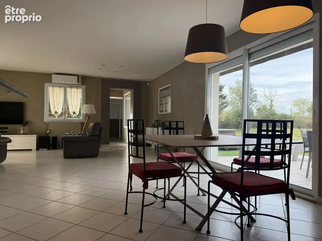 Amberieux en dombes - maison de plain-pied - vue panoramique - photo 2