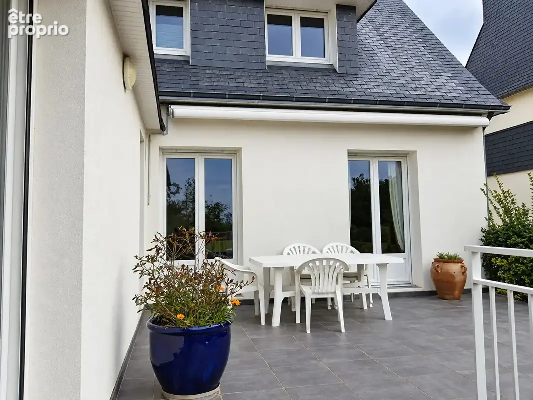 Plozévet - maison 130 m²  - vie de plain-pied - 3 chambres - jardin - aperçu mer - photo 15