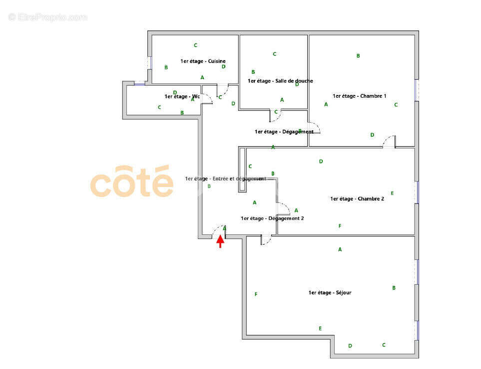 Appartement à PARIS-10E