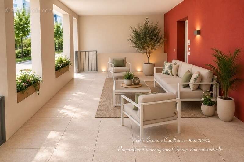 Appartement à vendre 2 pièces JUVIGNAC (34)-1Chambre-2Terrasses-Parking-Rez de jardin-Résidence Seniors - photo 6