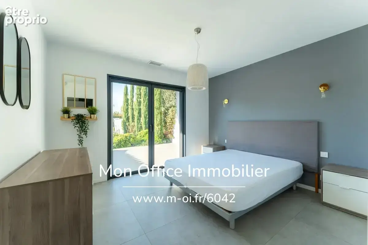 Référence : 6042-DVI - Villa contemporaine de plain-pied à Éguilles 6 pièces - piscine - pool house - garage - photo 8