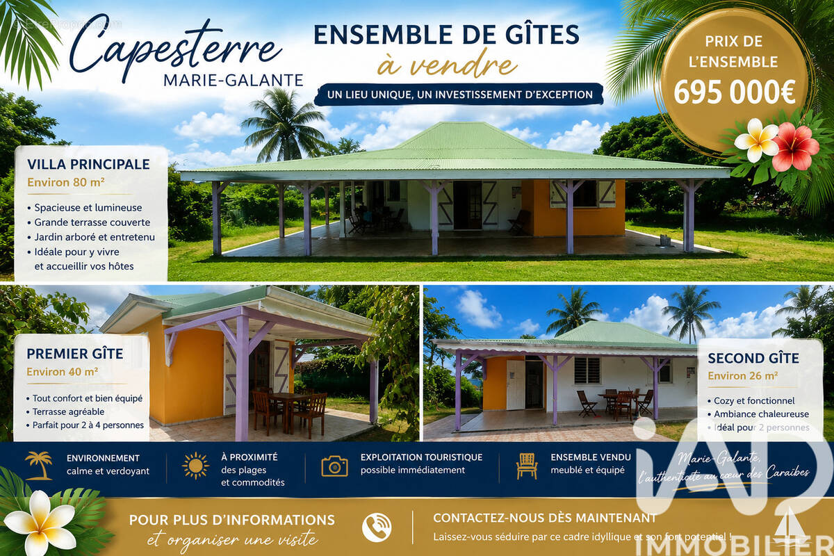 Photo 1 - Maison à CAPESTERRE-DE-MARIE-GALANTE