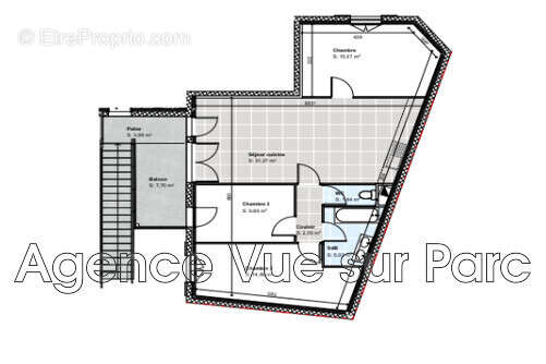 Appartement à CHAPONOST