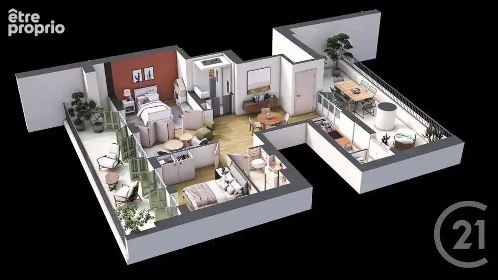 Appartement 3 pièces 52 m² à vendre à Nice (06000) - photo 8