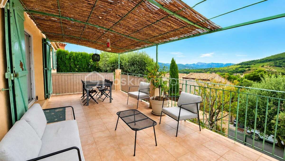 La cadière-d’azur  vue méditerranée – maison rénovée avec studio indépendant - photo 14