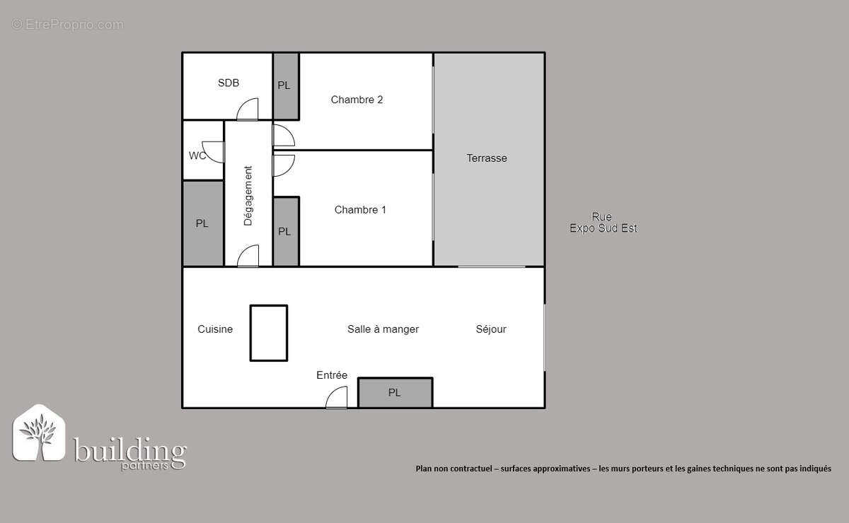 Appartement à LEVALLOIS-PERRET