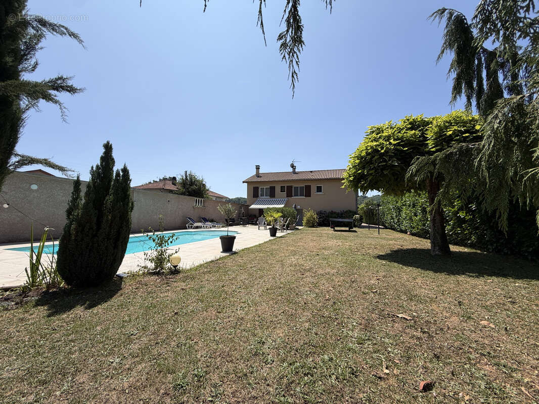 En exclusivité   maison familiale avec piscine à poncin - photo 2